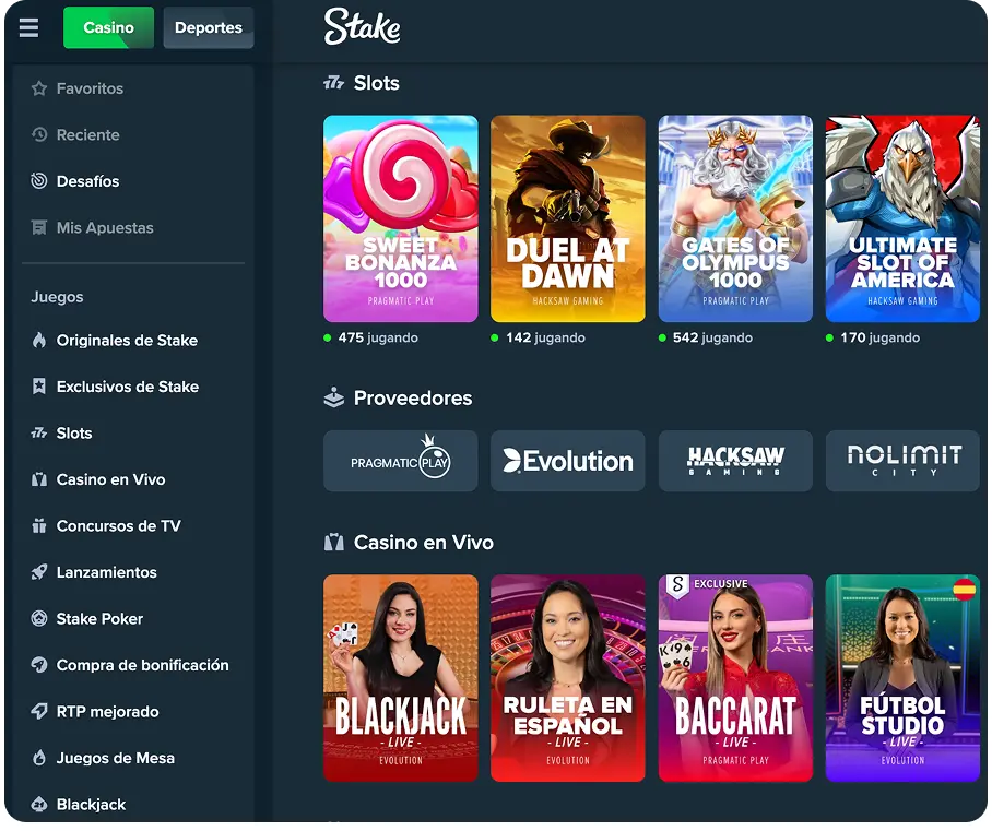 stake casino